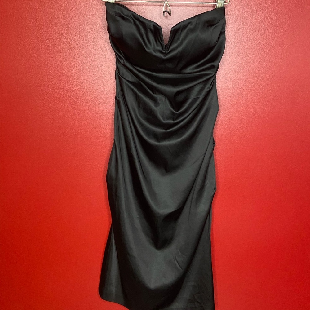Black cocktail dress, size small.